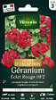 VILMORIN - Graines de géranium Eclat Rouge HF2 - Rouge - 0,4 g - vignette