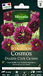 VILMORIN - Cosmos Double Click Carmin - Graines - Fleurs doubles 80cm - vignette