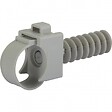 CENTRALE BRICO - Lot de 10 fixes pour tube et chevilles, Diam.16, L.75 mm - vignette