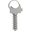 CENTRALE BRICO - Lot de 10 fixes pour tube et chevilles, Diam.16, L.75 mm - vignette