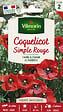 VILMORIN - Graines de coquelicot simple rouge - Papaver rhoeas - 50cm - vignette