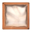 GLASSBLOCKS - Luxfera brique de verre 19x19x8 cm, Rose transparent brillant (1908WPINK) - vignette