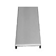GLASSBLOCKS - Barre de finition pour briques en verre 8x1x200 cm, inox brossé (GBLNEREZKN2M) - vignette