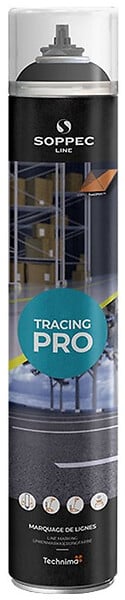 SOPPEC - Peinture de marquage au sol TRACINGÂ® PRO système PureSPRAY bleu RAL 5017 aérosol 750ml - SOPPEC - 152001O - large