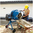 SCHEPPACH - Bétonnière SCHEPPACH MIX180 800W 50Hz 180L - vignette