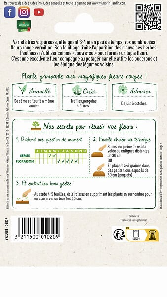 VILMORIN - Capucine de Lobb Spitfire Vilmorin - large