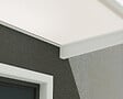 CANOPIA - Canopia Marquise de porte Sophia 160 x 95 cm Blanc / Blanc Opale - vignette