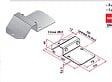 TIRARD - Sabot de portail à  visser inox 190x100mm - TIRARD - QA401304 - vignette