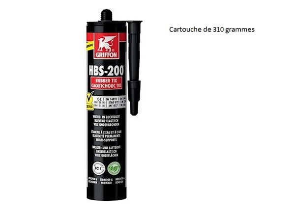 GRIFFON - HBS-200 Caoutchouc liquide - HBS-200 Caoutchouc liquide cartouche 310 grammes - large