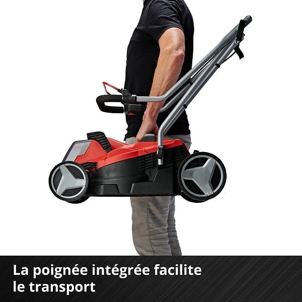 EINHELL - Tondeuse à gazon sans fil GE-CM 18/33 Li (1x4,0 Ah) - large