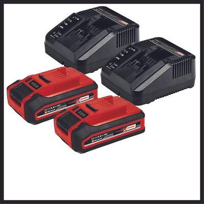 EINHELL - Tondeuse à gazon sans fil RASARRO 36/36 Kit Power X-Change EINHELL 3413282 avec 2 batteries 3,0 Ah et 2 chargeurs - large