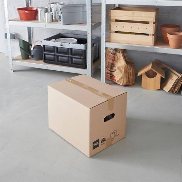 CENTRALE BRICO - Carton 36 l, l.40 cm x H.30 cm x p.30 cm - large