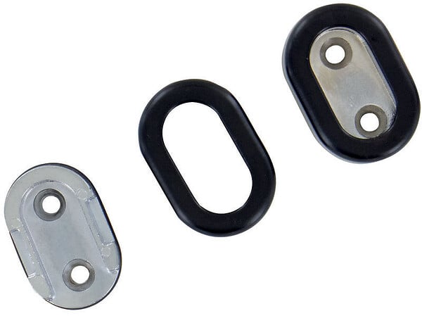 DUVAL - Piton 30x15mm saillie 60mm référence 2044 chromé - DUVAL - 52-0929-1016 - large