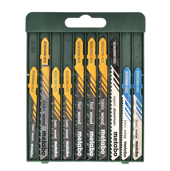 METABO - Assortiment de lames de scie sauteuse  10 pièces - 623599000 - large