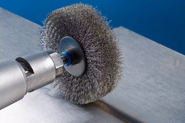 PFERD - Brosse plate sur tige RBU 8010/6 inox 0,20 - PFERD - 43105103 - large