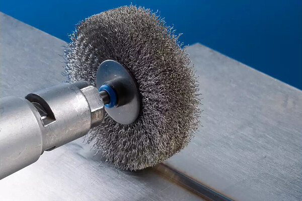 PFERD - Brosse plate sur tige RBU 10010/6 inox 0,30 - PFERD - 43109003 - large