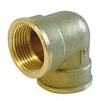 SANITAIRE-DISTRIBUTION - Coude 90° laiton à visser FF - Diamètre : 3/8'' - 12-17 - DN10 - vignette