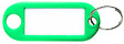 STRAUSS - Porte étiquette vert avec anneau - STRAUSS - 420473 - vignette