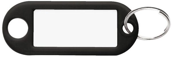 STRAUSS - Porte étiquette vert avec anneau - STRAUSS - 420473 - large