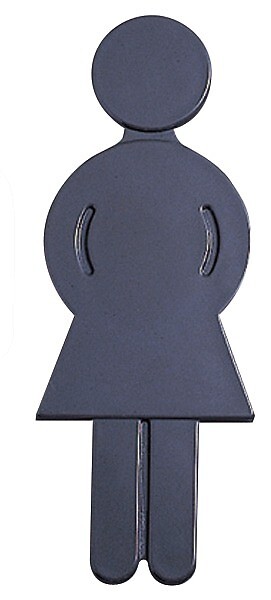 NORMBAU - Idéogramme nylon handicapé pictogramme 4 noire - NORMBAU - 2510040 - large