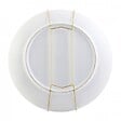 CENTRALE BRICO - Lot de 2 fixe-assiettes fixe- assiette à ressort LE CROCHET FRANCAIS - vignette