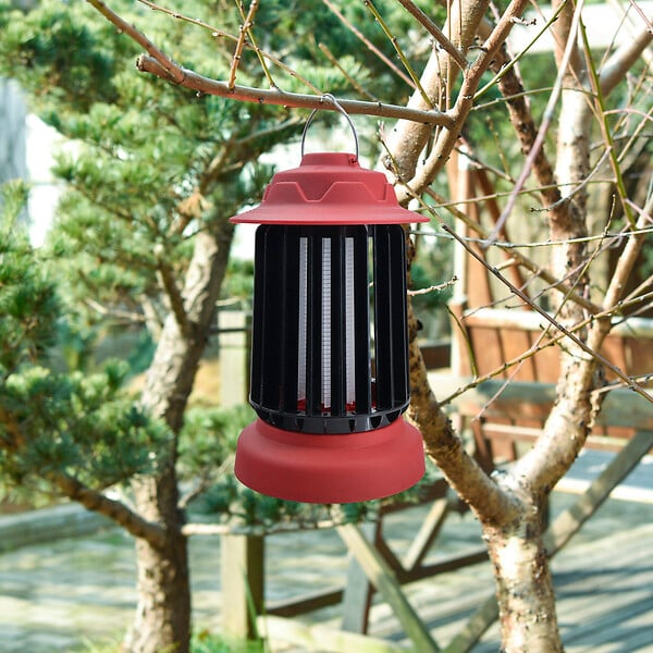 EZILIGHT - Piège à moustique d'extérieur auto-nettoyant EZIlight® Mosquito Garden MG 10 Red - large