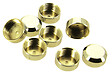 HANGER - Cache vis plat diamètre 18mm laiton poli boîte de 10 - GUITEL - 9020D18S10 - vignette