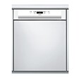 WHIRLPOOL - lave-vaisselle 60cm 14 couverts 46db intégrable avec bandeau - wbc3c26 - vignette