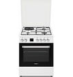 ROSIERES - Cuisinière Mixte A 60l 4 Feux Blanc - RGE660CMWE - vignette