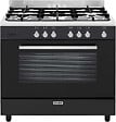 GLEM - piano de cuisson gaz 109l 5 feux noir - ge960cmbk2 - vignette