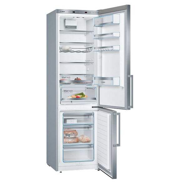 BOSCH - Réfrigérateur Combiné 60cm 343l Lowfrost - KGE398IBP - large