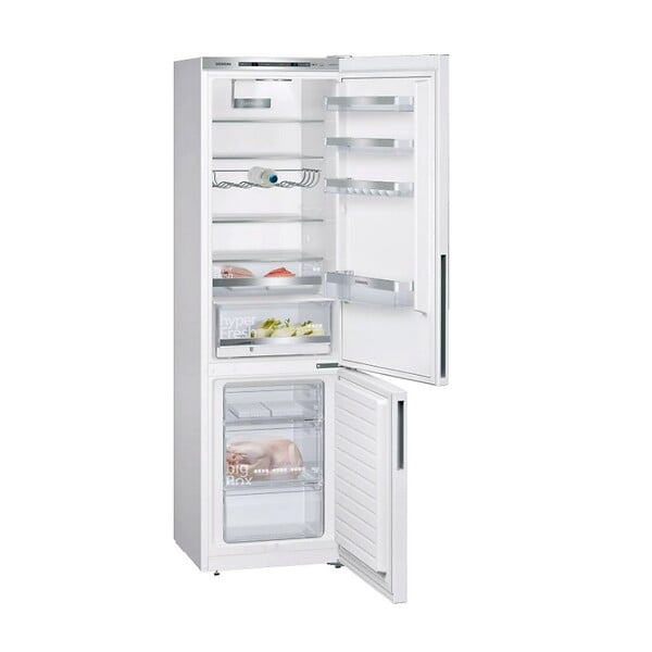 SIEMENS - Réfrigérateur Combiné 60cm 337l Brassé Blanc - KG39EAWCA - large