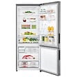 LG - réfrigérateur combiné 70.5cm 451l nofrost platinium - gbb566pzhzn - vignette