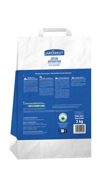 JARDIBEST - Gazon reparation sac 3kg jardibest - large