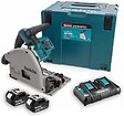 MAKITA - Scie plongeante 36V LXT (2x18V) 165 mm -  - avec 2 batteries 18V 5.0Ah, chargeur double, MakPac - DSP600PT2J - vignette