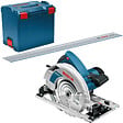 BOSCH - Scie circulaire  GKS 85G JK 2200 W Ø 235 mm + Rail FSN 1400 - 0615990M92 - vignette