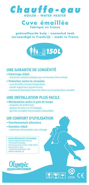 OLYMPIC - Chauffe-eau olympic 150l vm - large