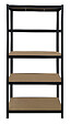 Étagère de rangement métal - Noir - 250kg par étagère - vignette