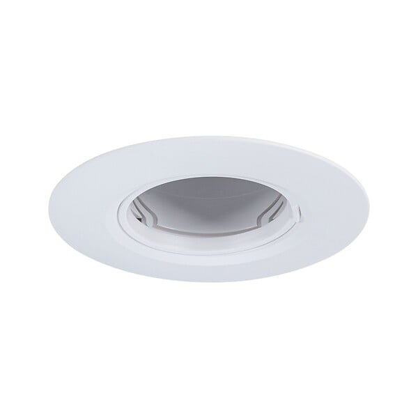 PAULMANN - Lot de 10 spots encastrés blancs - Plastique - GU10 10W - large
