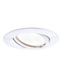 PAULMANN - Spot encastré orientable métal Base Blanc 5W GU10 - vignette
