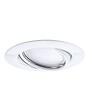 PAULMANN - Spot encastré orientable métal Base Blanc 5W GU10 - vignette