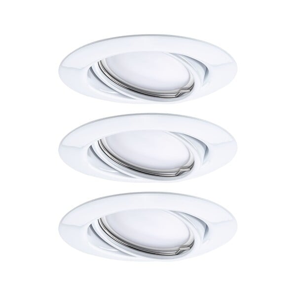 PAULMANN - ENC Base rd Noir LED 3x5W Blc-Met - large