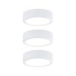 PAULMANN - Kit de 3 spots LED encastrables Pukk Blanc 3W - vignette