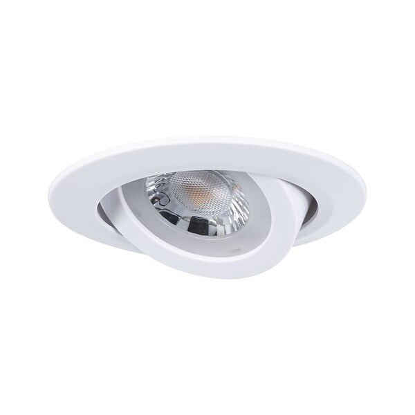 PAULMANN - Encastré orientable 70° D.82mm LED intégrée x10 4,8W 580lm 3000K blanc 230V - large