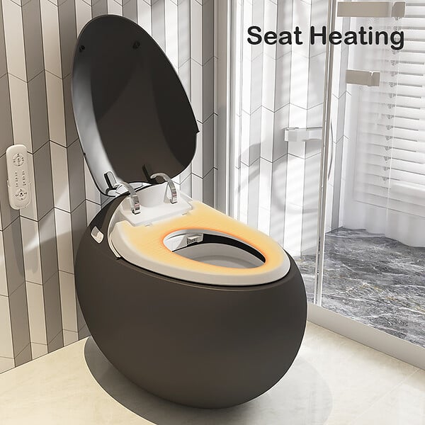 JAPAN WC - Toilette japonaise Kirei noir - large