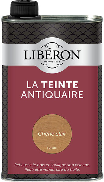 LIBERON - Teinte antiquaire bois durs Chêne clair Bidon 0.5l - large