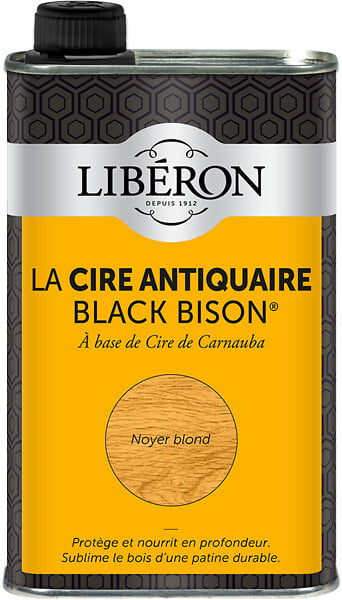 LIBERON - Cire antiquaire Liquide Noyer Blond - 0,5L - large