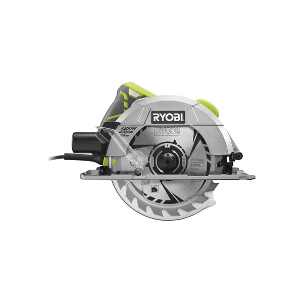 RYOBI - Pack RYOBI Scie circulaire RCS1400-G - 1400W - 66mm - lame CSB190A1 - 190mm - 24 dents - large