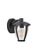 COREP - Applique fonte d'aluminium noir mat sablé Little Garden LISBOA H20cm. - vignette