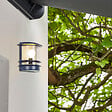 COREP - Applique fonte alu CAGLIARI - Bleu pétrole - H24cm - vignette